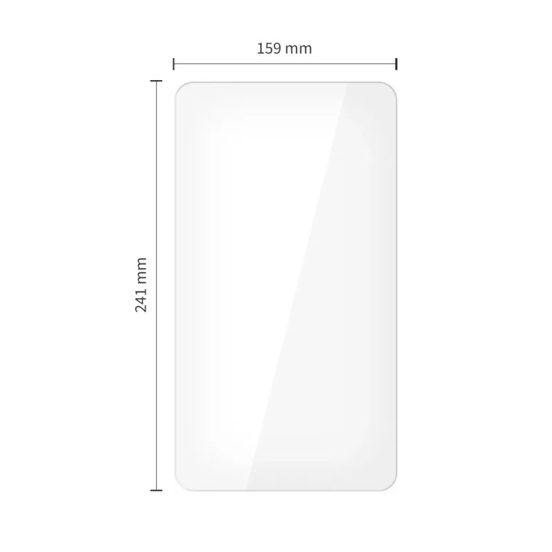 TECH-PROTECT Glass Fit+ Película de Proteção de Ecrã em Vidro Temperado 2-Pack para Vorwerk Thermomix TM7 Transparente