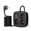 TECH-PROTECT PCS3X4 Extensão Elétrica 2 USB & 2 Type-C & 3 Tomadas 200cm Preto