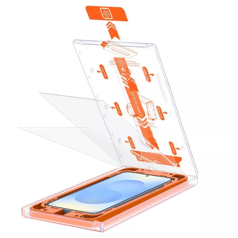 TECH-PROTECT Quick Set+ Película de Proteção de Ecrã em Vidro Temperado 2-Pack para Samsung Galaxy S24 / S25, Transparente
