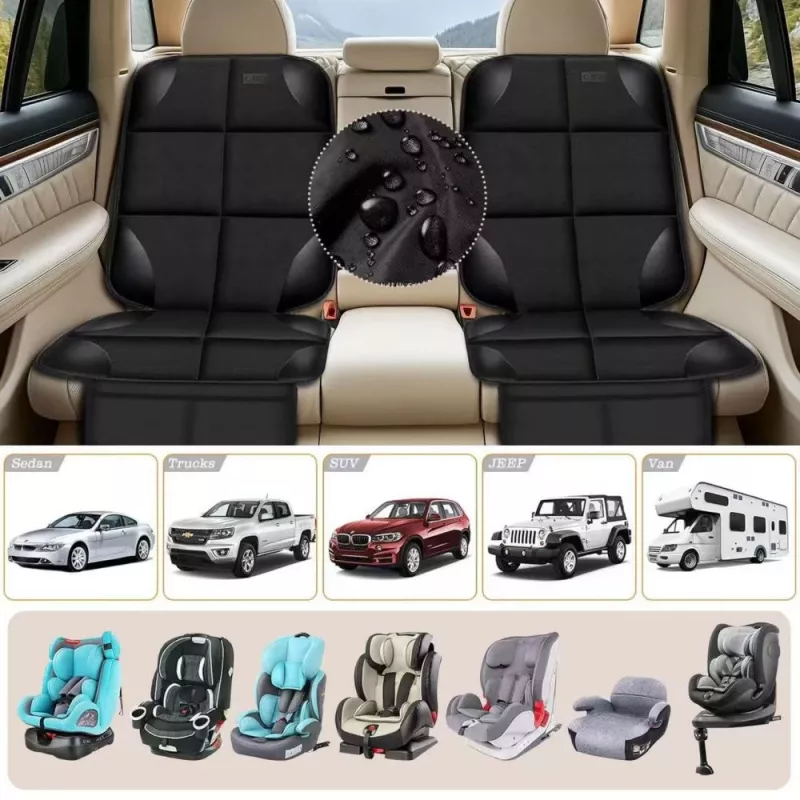 TECH-PROTECT UCA200 Capa de Assento de Automóvel Impermeável - Preto