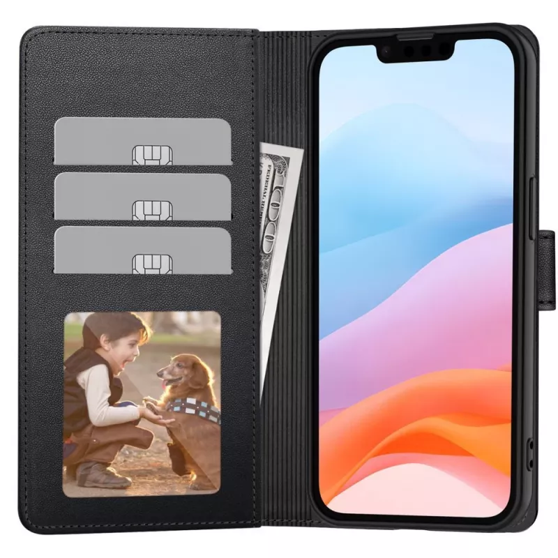 Tech-Protect Wallet Motorola Edge 60 / 60 Fusion Preto