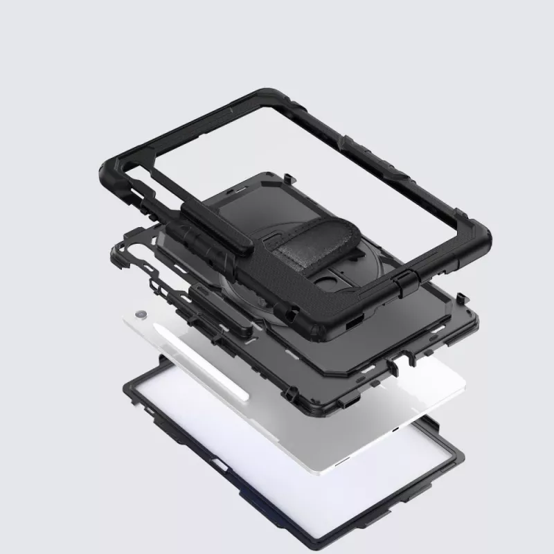 TECH-PROTECT SmartCase para Samsung Galaxy Tab S10 FE+ Preto