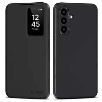 Tech-Protect Smart Wallet Capa carteira para Samsung Galaxy A56 5G, Preta mate