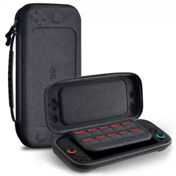 TECH-PROTECT Estojo Rígido para Nintendo Switch 2, Cinzento Escuro
