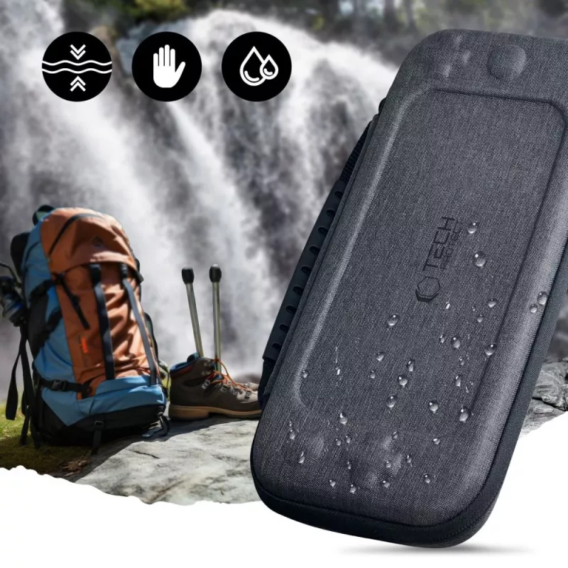 TECH-PROTECT Estojo Rígido para Nintendo Switch 2, Cinzento Escuro