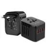 TECH-PROTECT TA200 Adaptador de Viagem EU / UK / US / AU Preto