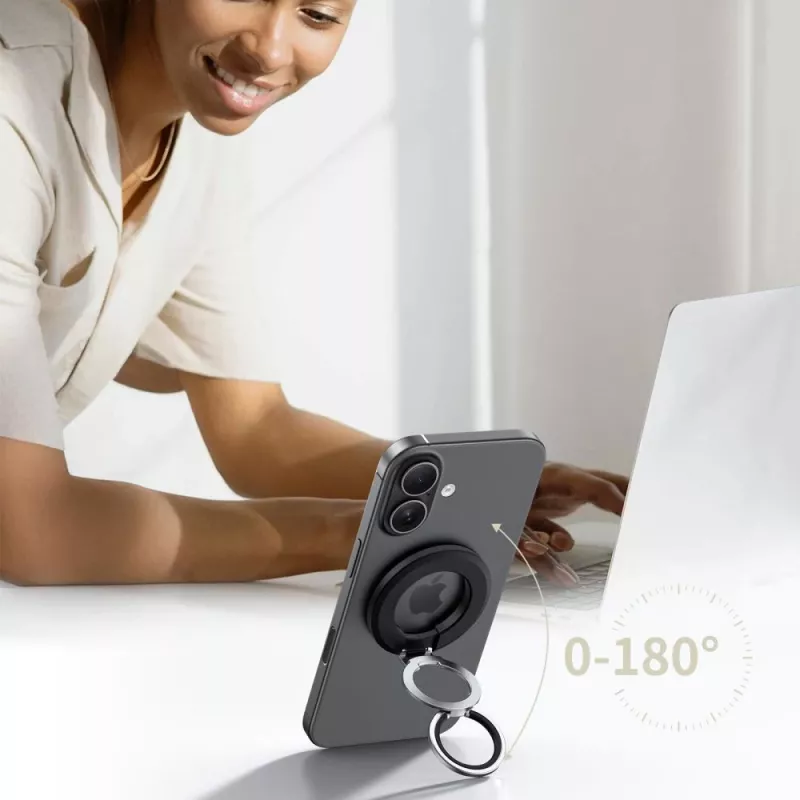 TECH-PROTECT MMR500 Anel Magnético MagSafe para Telemóvel Preto