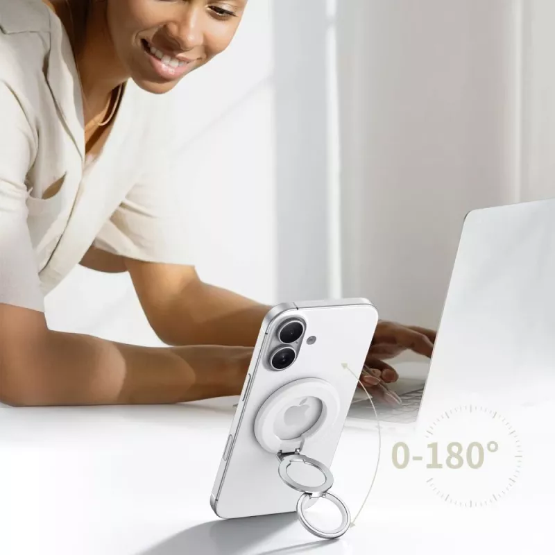 TECH-PROTECT MMR500 Anel Magnético MagSafe para Telemóvel Branco