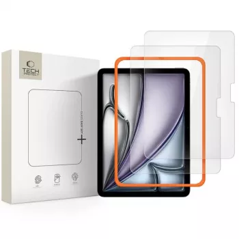 TECH-PROTECT Easy Set+ Pack de 2 Películas de Vidro Temperado para iPad Air 11 inch 6/7/8 (2024-2026) Transparente