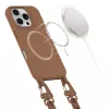 Tech-Protect Magnecklage Capa MagSafe para iPhone 16 Pro Max Castanho
