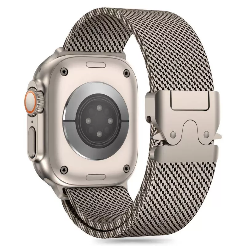 TECH-PROTECT Milano Bracelete de Elos de Titânio para Apple Watch 8 / 9 / 10 / 11 / SE / Ultra (44 / 45 / 46 / 49 mm)