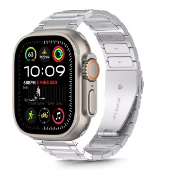 TECH-PROTECT STAINLESS CLASSIC APPLE WATCH 8 / 9 / 10 / 11 / SE / ULTRA (44 / 45 / 46 / 49 MM) PRATEADO
