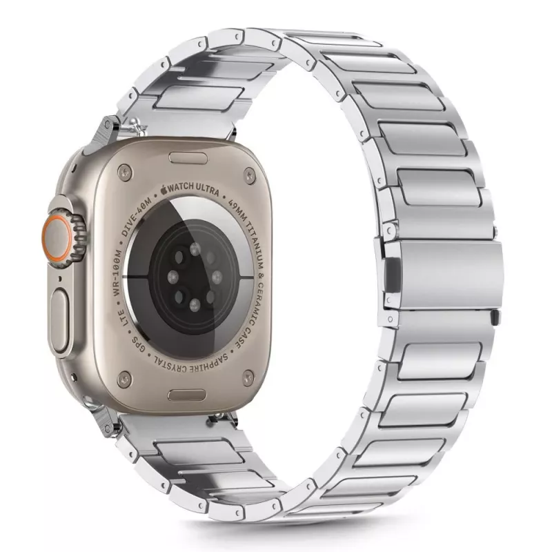 TECH-PROTECT STAINLESS CLASSIC APPLE WATCH 8 / 9 / 10 / 11 / SE / ULTRA (44 / 45 / 46 / 49 MM) PRATEADO