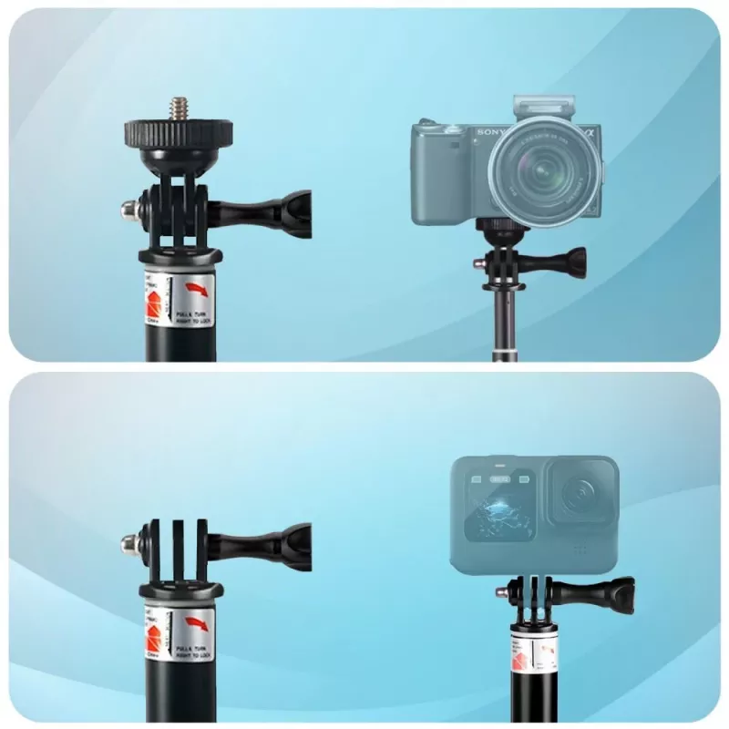 Tech-Protect GA100 monopé telescópico e pau de selfie para GoPro