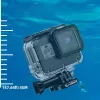 TECH-PROTECT GA200 Caixa à Prova de Água para GoPro Hero 5 / 6 / 7 Transparente