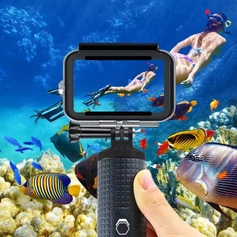 TECH-PROTECT GA200 Caixa à Prova de Água para GoPro Hero 9 / 10 / 11 / 12 / 13 - Transparente