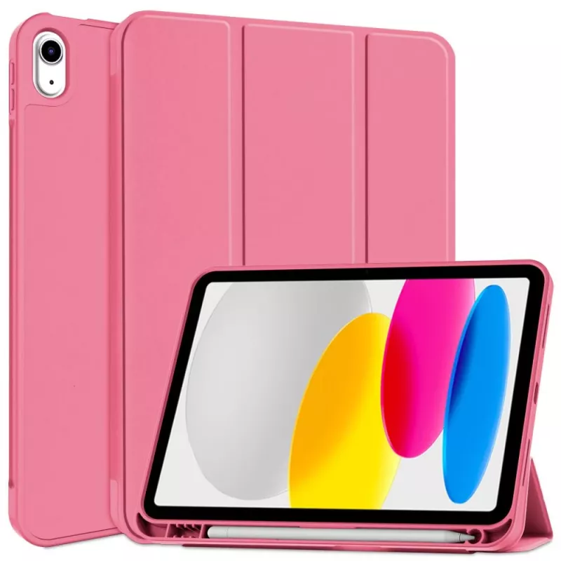 Tech-Protect SC Pen Capa para iPad 10.9 (10th Gen, 2022) / iPad 11 (2025), Magenta
