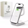 TECH-PROTECT QI15W-A36 Carregador Sem Fios 3-em-1 para Apple Branco