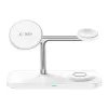 TECH-PROTECT QI15W-A45 Carregador Sem Fios Magnético MagSafe 3-em-1 Branco