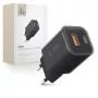 TECH-PROTECT NCM33 Carregador de Rede de 2 Portas PD 33W / QC3.0 Preto