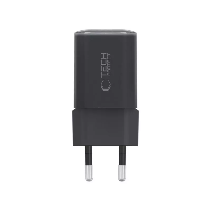 TECH-PROTECT NCM33 Carregador de Rede de 2 Portas PD 33W / QC3.0 Preto
