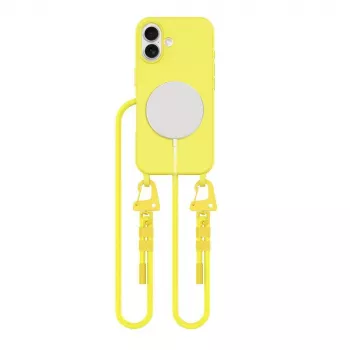 Tech-Protect Magnecklace MagSafe iPhone 16 Amarelo