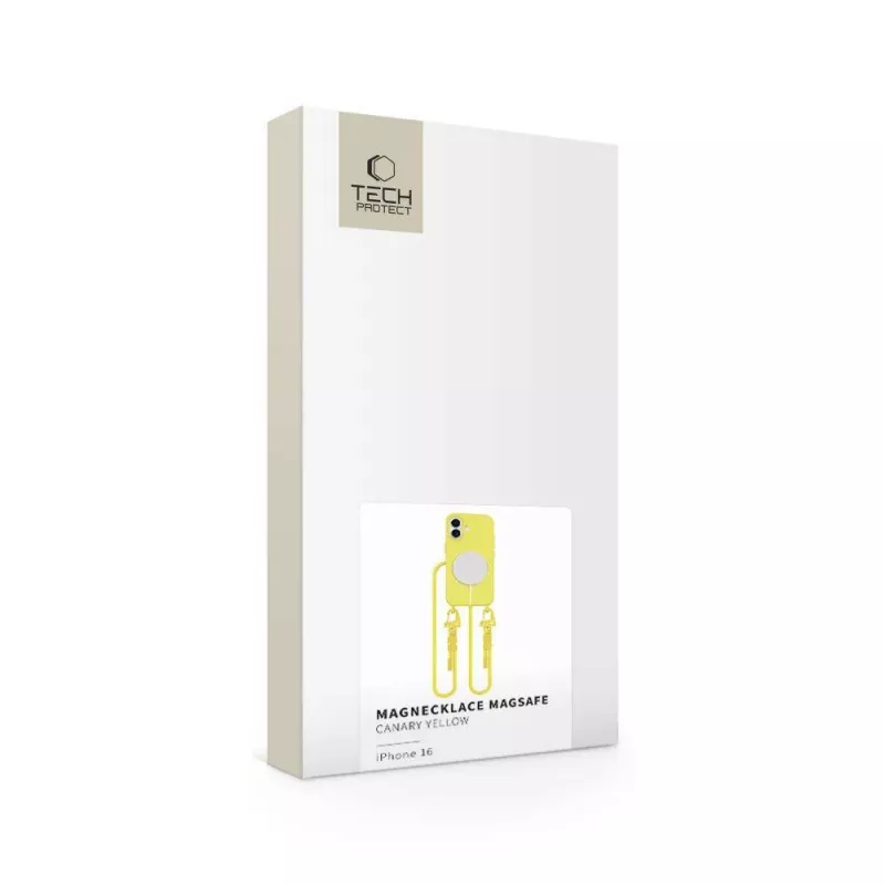 Tech-Protect Magnecklace MagSafe iPhone 16 Amarelo