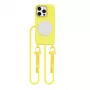 Tech-Protect Magnecklace Capa MagSafe para Apple iPhone 16 Pro Amarelo