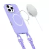 Tech-Protect Magnecklace Capa MagSafe para iPhone 16 Pro Max Lavanda