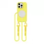 Tech-Protect Magnecklace Capa MagSafe para iPhone 16 Pro Max, Amarelo