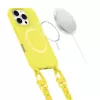 Tech-Protect Magnecklace Capa MagSafe para iPhone 16 Pro Max, Amarelo