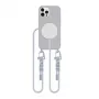 Tech-Protect Magnecklace Capa MagSafe para iPhone 12 / 12 Pro - Cinzento