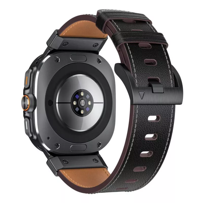 TECH-PROTECT DELTA PRO SAMSUNG GALAXY WATCH ULTRA 2024 / 2025 (47 MM) COURO PRETO