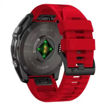 TECH-PROTECT SILICONE LINE GARMIN FENIX 5X / 5X PLUS / 6X / 6X PRO / 7X / 8 (51 MM) VERMELHO