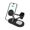 Suporte de carregamento Tech-Protect QI15W-A41 3IN1 MagSafe preto