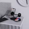Suporte de carregamento Tech-Protect QI15W-A41 3IN1 MagSafe preto