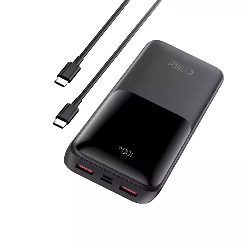 TECH-PROTECT PB02 Power Bank 20000mAh 22.5W Preto