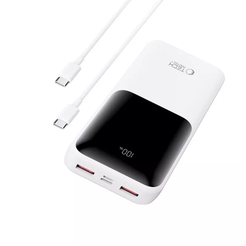 TECH-PROTECT PB02 Power Bank 20000mAh 22,5W Branco