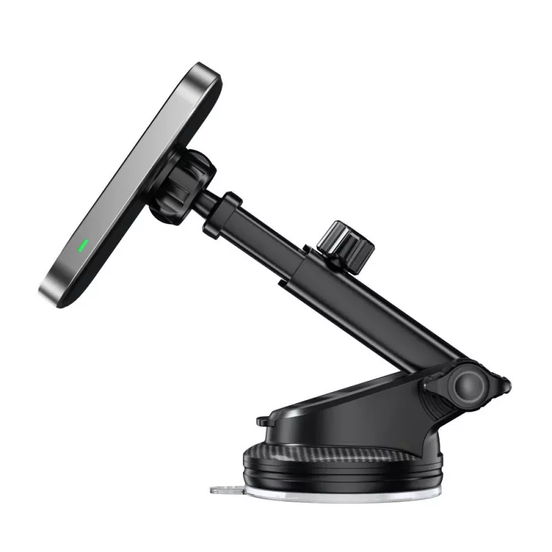 TECH-PROTECT MM15W-V9 Suporte Magnético MagSafe para Painel e Saída de Ar, Carregador Sem Fios 15W, Preto