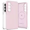 Tech-Protect Capa Silicone MagSafe para Samsung Galaxy S26 - Rosa Pérola