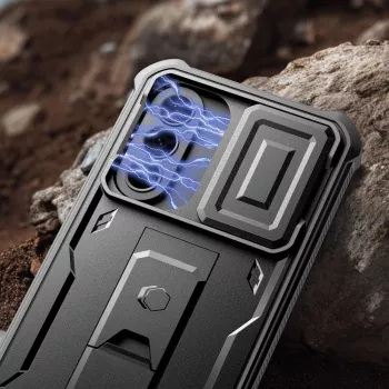 TECH-PROTECT KEVLAR CAM+ 2-SET Galaxy A57 5G Preto Capa Protetora