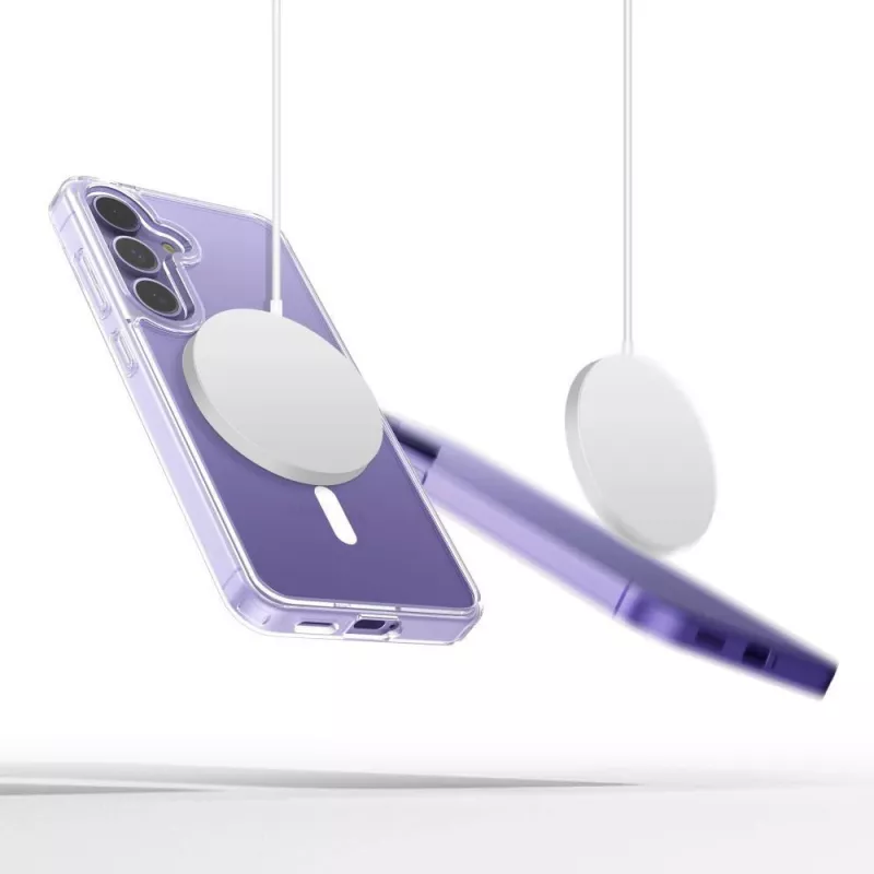 Tech-Protect Flexair Hybrid Magsafe Capa para Samsung Galaxy A57 5G, Transparente