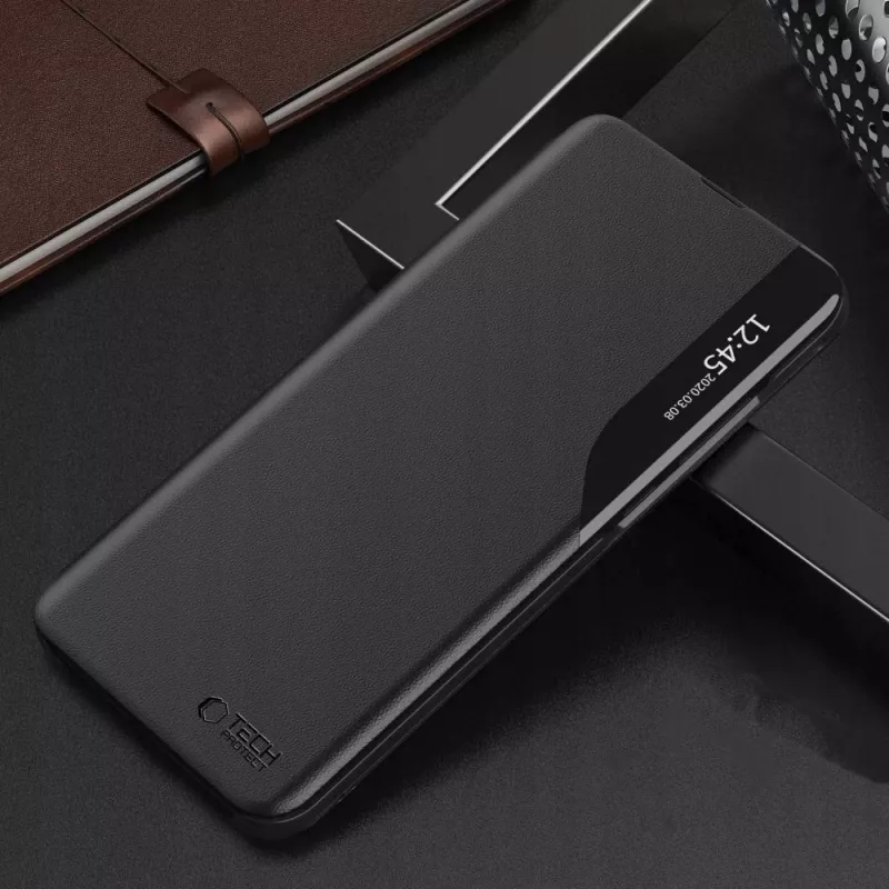 Tech-Protect Smart View Capa para Samsung Galaxy A57 5G, Preto