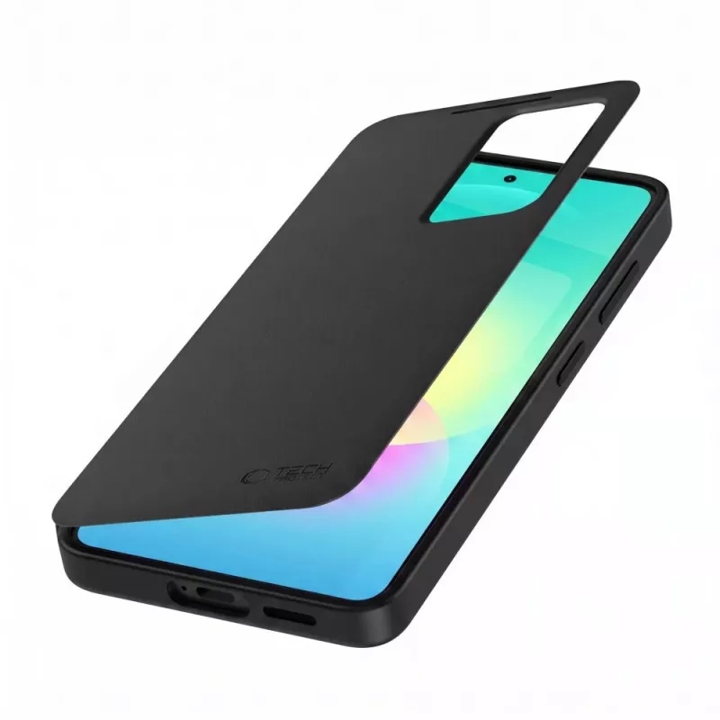 TECH-PROTECT Smart Wallet Capa para Samsung Galaxy A27 5G, Preto Mate