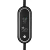 Carregador EV móvel Akyga AK-EC-22, Type 2, ficha CEE 5 pinos, trifásico, 32 A, 22 kW, LCD, 5 m