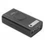 Akyga AK-BC-05 Caixa para power bank 37000 mAh, 12x 18650, 22,5W, Qi, USB-C, 2x USB-A, Lightning