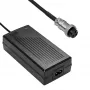 Akyga AK-EV-18 carregador para baterias de iões de lítio 36 V (10S) (bicicleta elétrica / trotinete), 42 V / 2 A, 84 W, conector fêmea GX16 12 mm