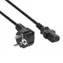 Akyga AK-PC-08S cabo de alimentação CEE 7/7 (Schuko) para IEC C13, 3 x 1,5 mm² cobre, 10 m, preto