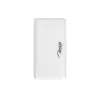 Akyga AK-CH-31 carregador USB GaN plano 65 W, USB-C PD + USB-A, branco