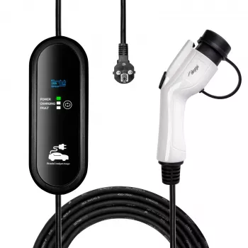 Akyga AK-EC-23 carregador EV GB/T LCD monofásico 16A 3,8kW 5m